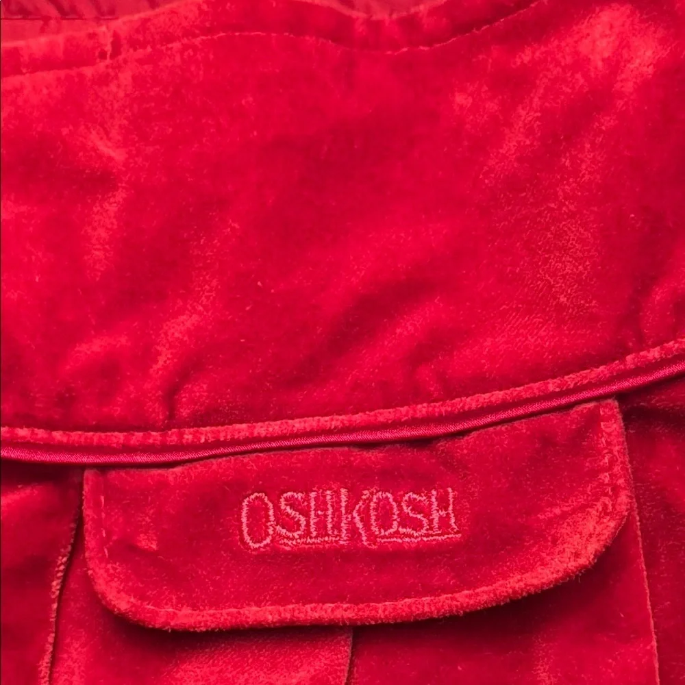 OSHKOSH B’GOSH Pleated Velvet Skirt, size 5 (little girls) - Picture 5 of 10